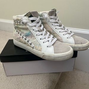 Vintage Havana Wild Tie Dye High Top Sneakers